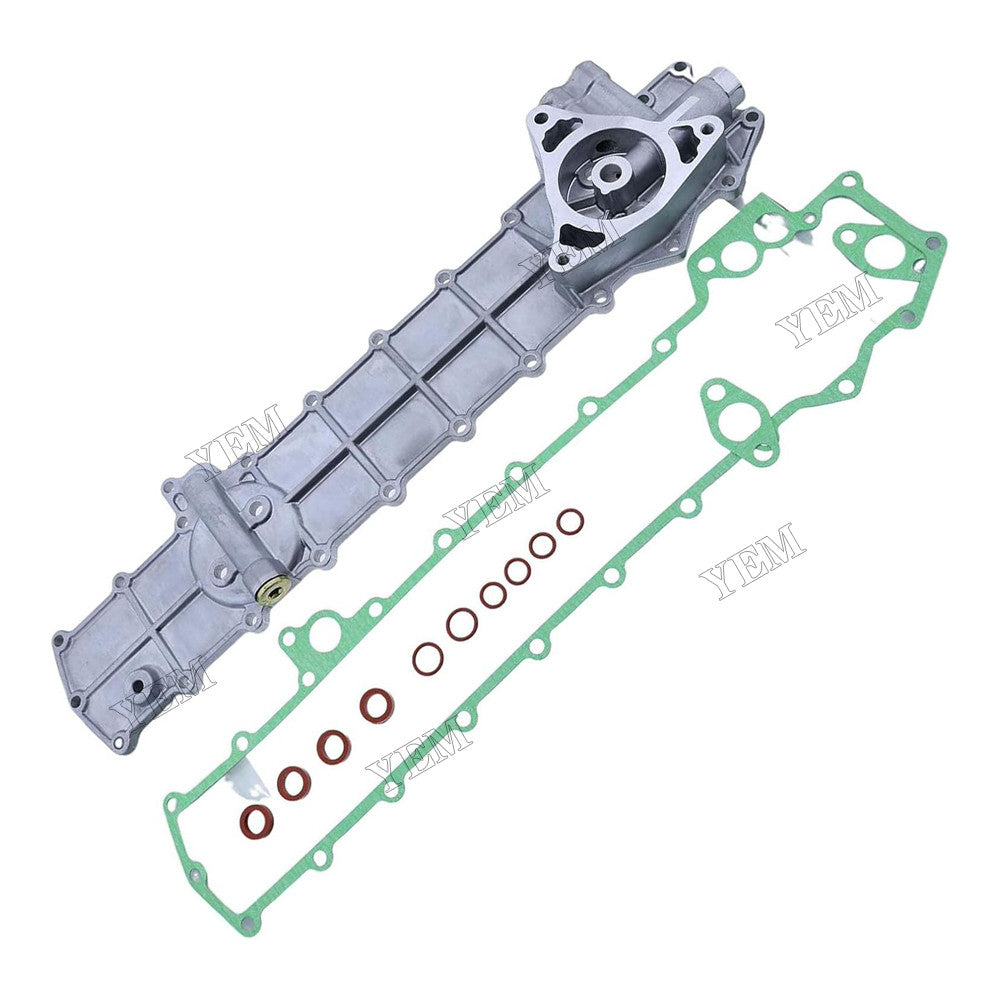 For Mitsubishi Engine 6D14 6D15 6D16 KATO Excavator HD800 HD900 Oil Cooler Cover ME034573 For Mitsubishi
