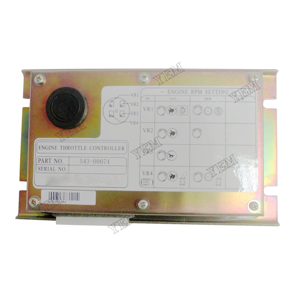 Daewoo Excavator SOLAR 130LC-V SOLAR 140W-V SOLAR 230LC-V Throttle Controller 543-00074 2543-1036 for Doosan For Daewoo