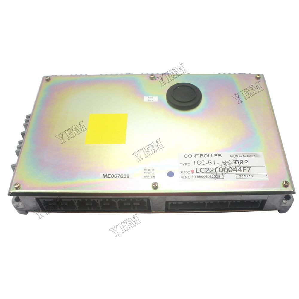 Excavator SK330-6 SK330-6E SK-6E Cab Controller Panel V-ECU LC22E00044F7 for Kobelco