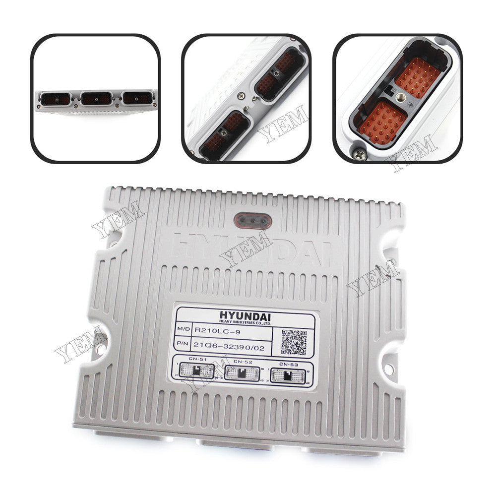 Excavator RX225LC-9T Cab Controller Panel V-ECU 21Q6-32390 for Hyundai For Hyundai