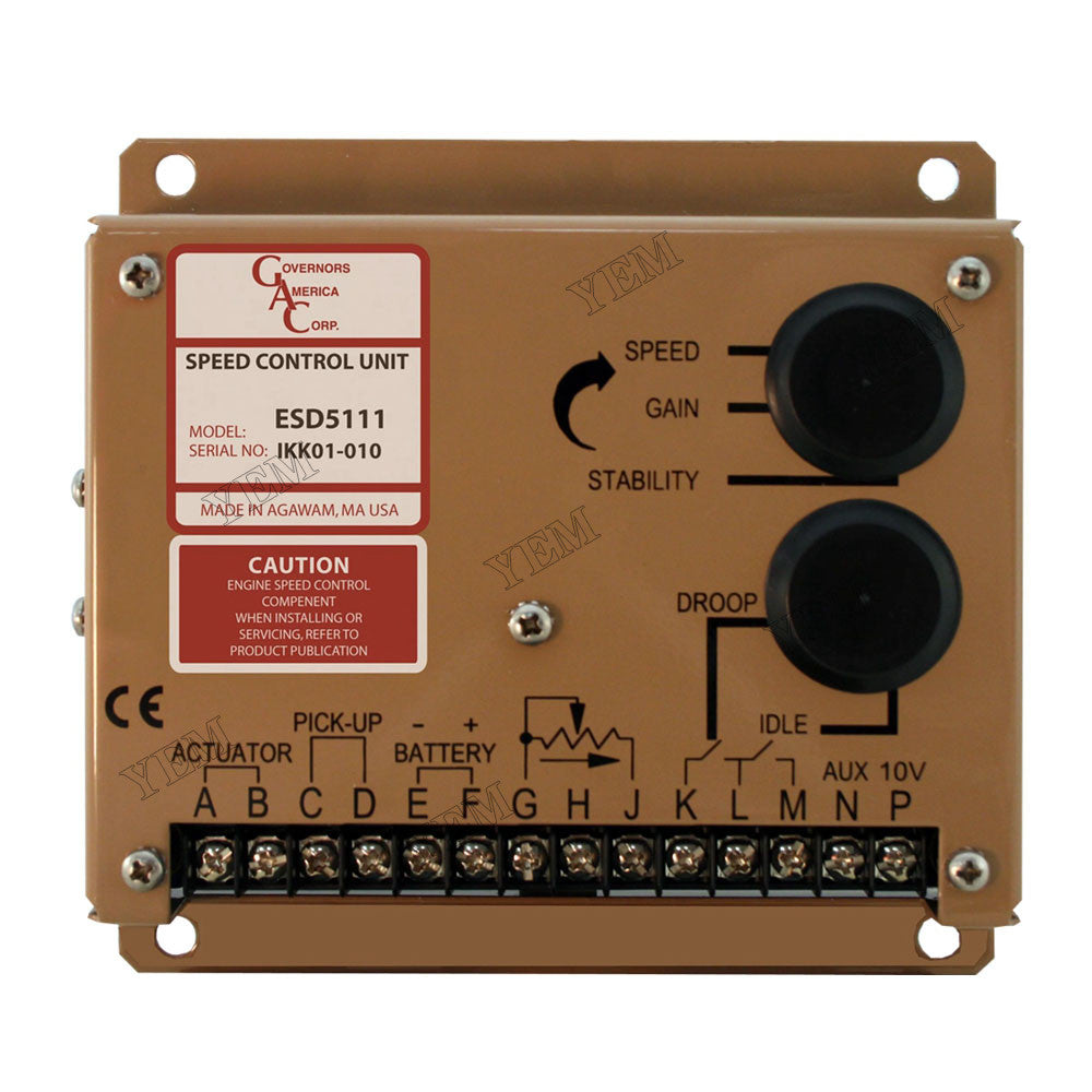 High quality Electronic Engine Speed Controller GAC Governor ESD5111 Generator Parts YEMPARTS