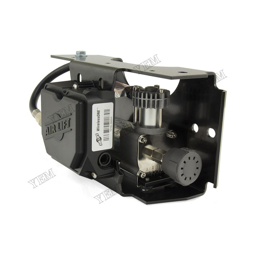 For Car Truck Trailer Heavy-Duty Vehicle Aftermarket Air Lift 25980EZ WirelessOne EZ Mount Single-Path Control Compressor System YEMPARTS