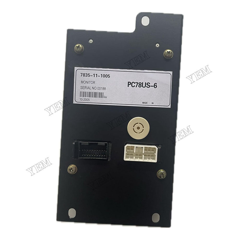 For Komatsu Excavator PC78MR-6 PC78US-6 PC88MR-6 PW98MR-6 Monitor 7835-11-1005 7835-11-1001 7835-11-1004 For Komatsu