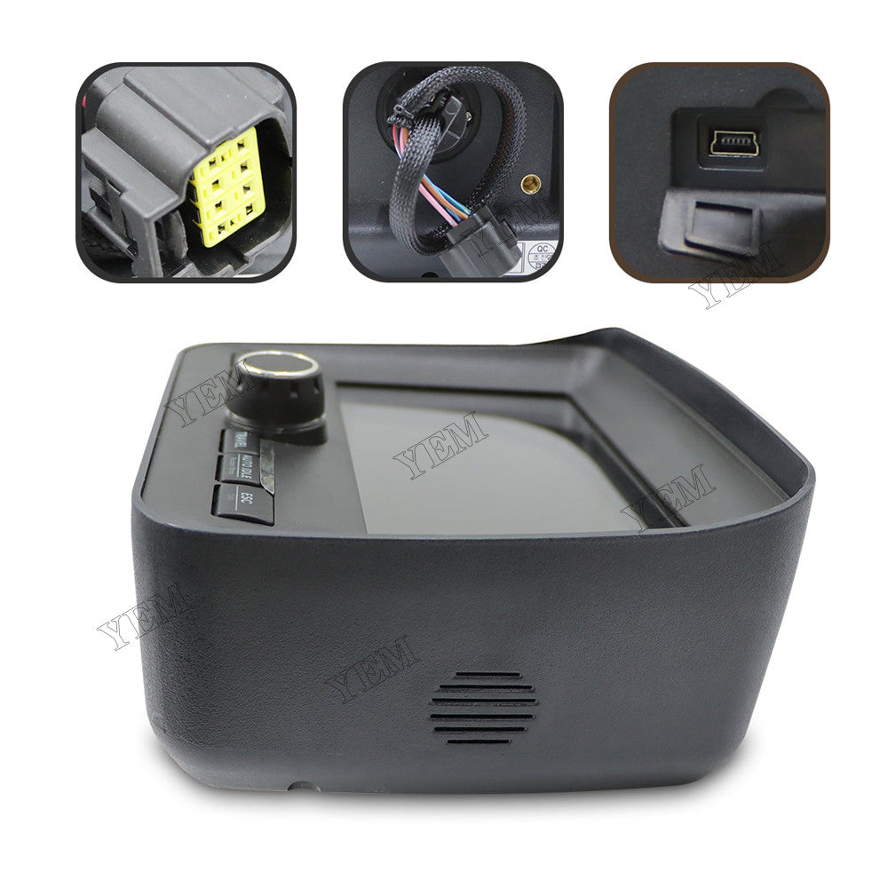 For Hyundai R140LC-9A R145CR-9A R160LC-9A R180LC-9A R220LC-9S R330LC-9S Excavator Monitor Cluster Gauge Panel 21Q6-33400 21Q6-33401 For Hyundai