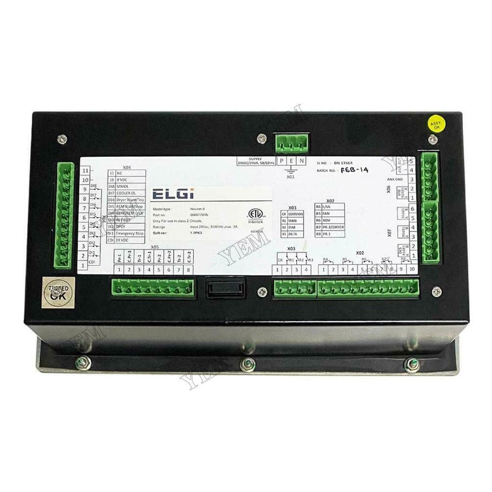 For ELGi Compressor Neuron II Controller 00897701N For ELGi