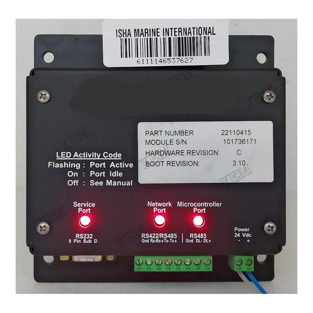 For Ingersoll Rand Air Compressor Controller Panel 22110415