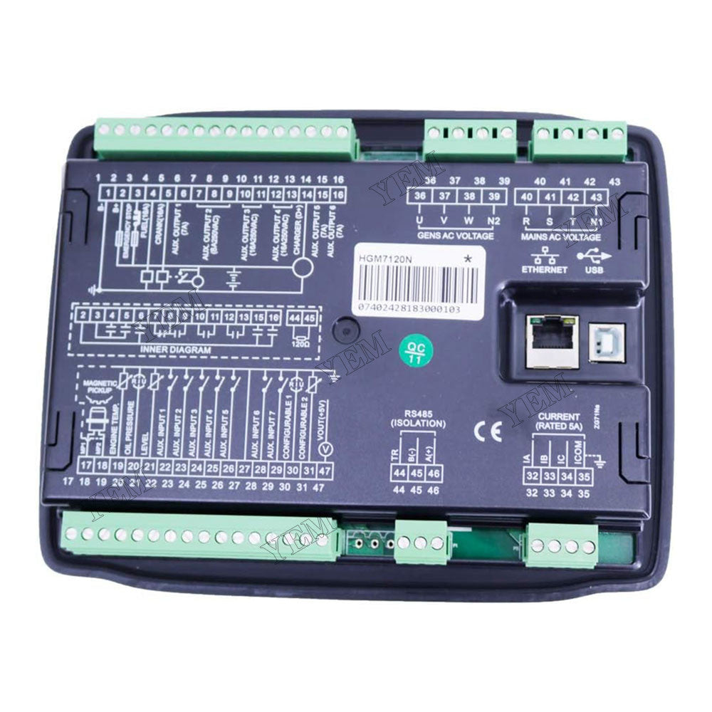 For SmartGen Automatic System Composed By Generator And Mains AMF Genset Controller HGM7120N For SmartGen
