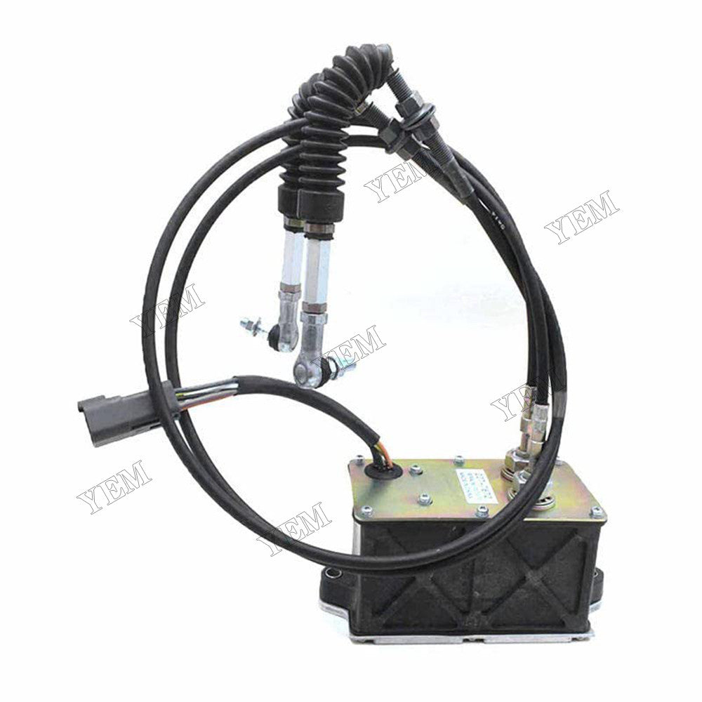 For Caterpillar CAT Excavator 320C 320D Throttle Motor Governor Assembly with Double Cables 7 Pins 309-5954 227-5212 For Caterpillar