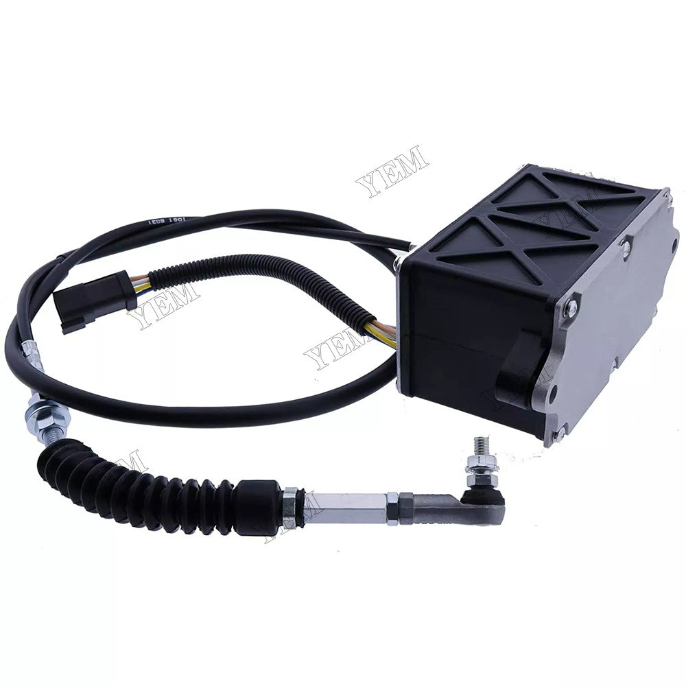 For Caterpillar CAT 325B 320B Excavator 3116 Engine Throttle Motor Governor with Single Cable 6 Plug 247-5232 For Caterpillar