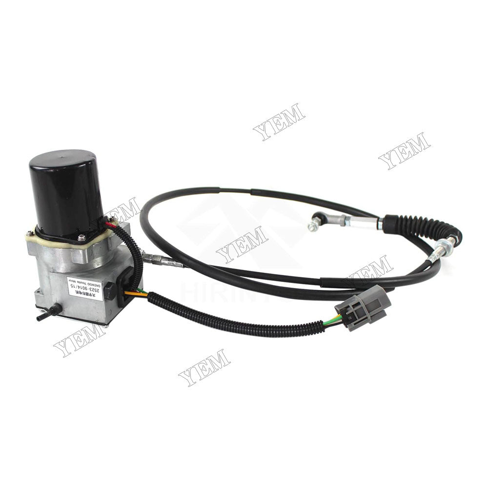 For Doosan Daewoo Excavator DH220-5 DH220-7 SOLAR 220LC-III 290LC-V 330LC-V 400LC-V Throttle Motor 2523-9014 For Daewoo