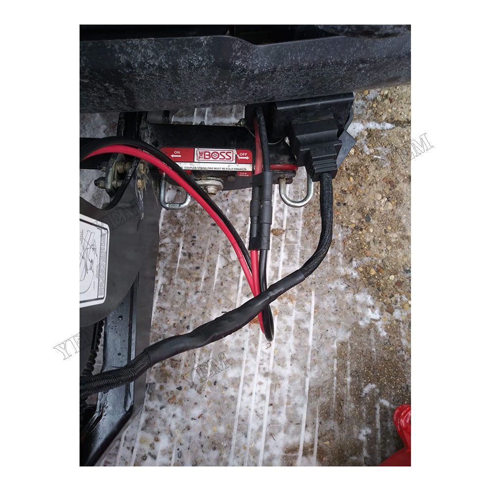 For Boss Snowplow 13 Pin Male Plow Side Harness Connector MSC04754 1304744 YEMPARTS