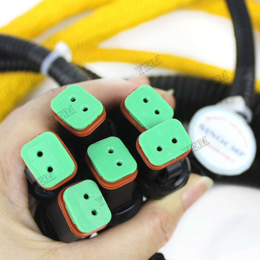 For Komatsu Engine SAA6D125E-3 Excavator PC400LC-7 PC400-7 PC400-8 Wiring Harness 6156-81-9211 For Komatsu
