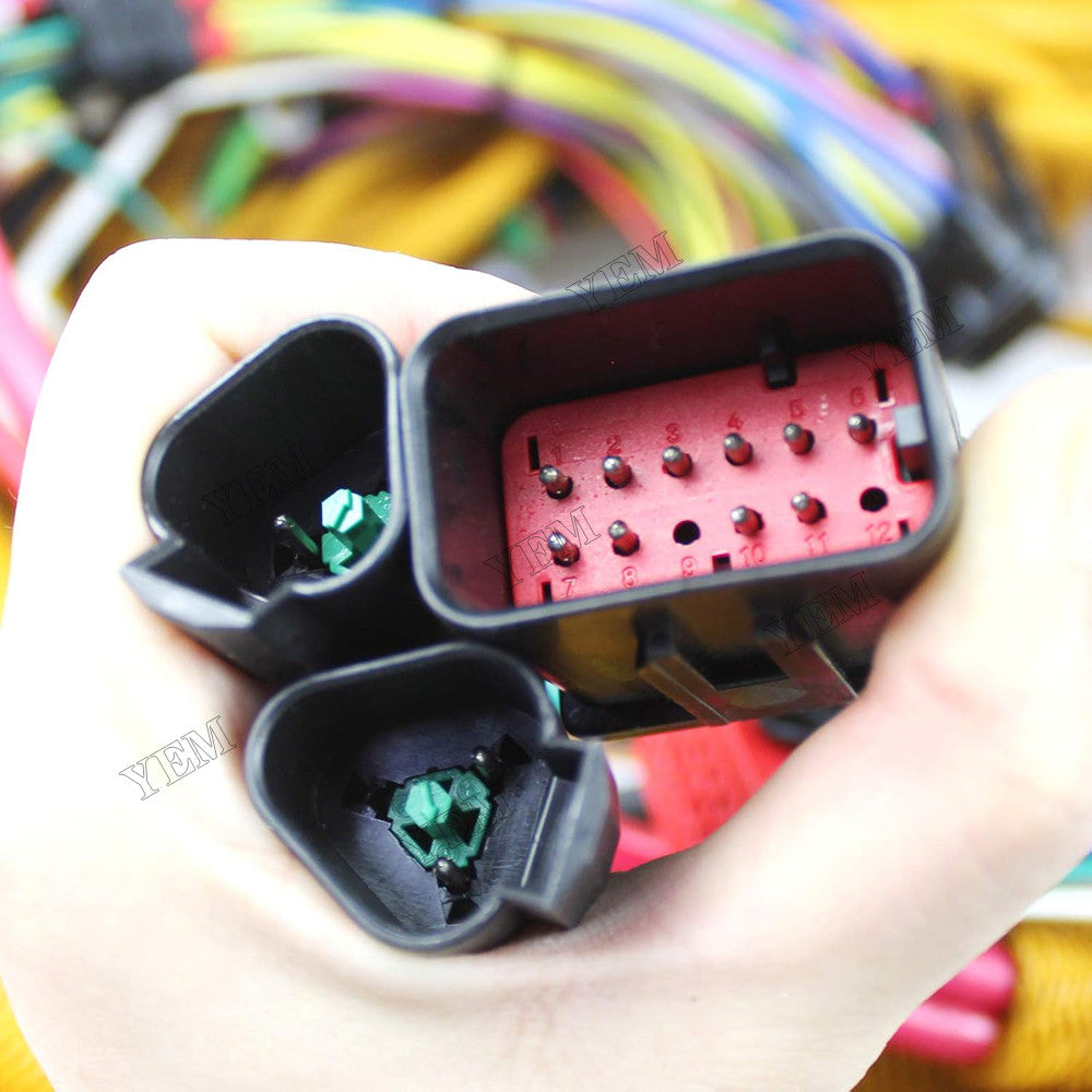 For Caterpillar CAT Engine C6.4 Excavator 320D 323D L Wiring Harness 306-8610 For Caterpillar