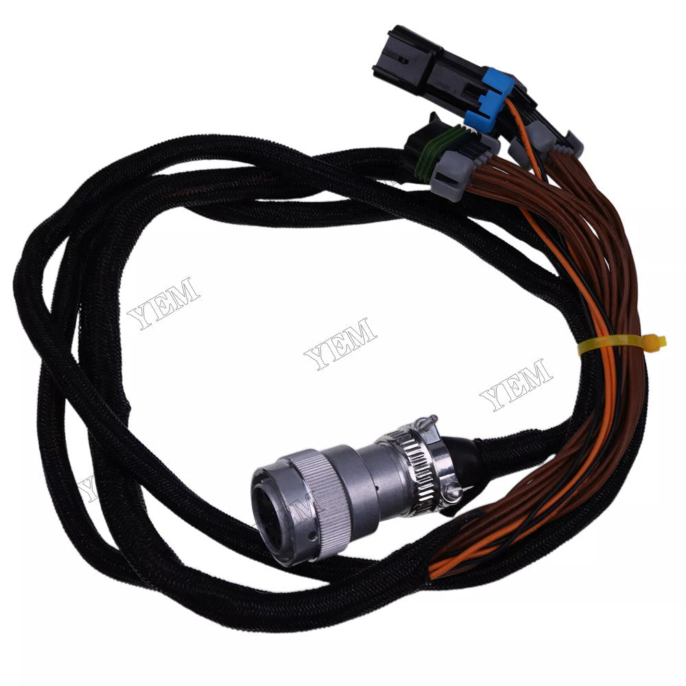 For Bobcat Backhoe Grader Planer Stump Grinder V-Blade 14 Pin Harness 6719697 For Bobcat