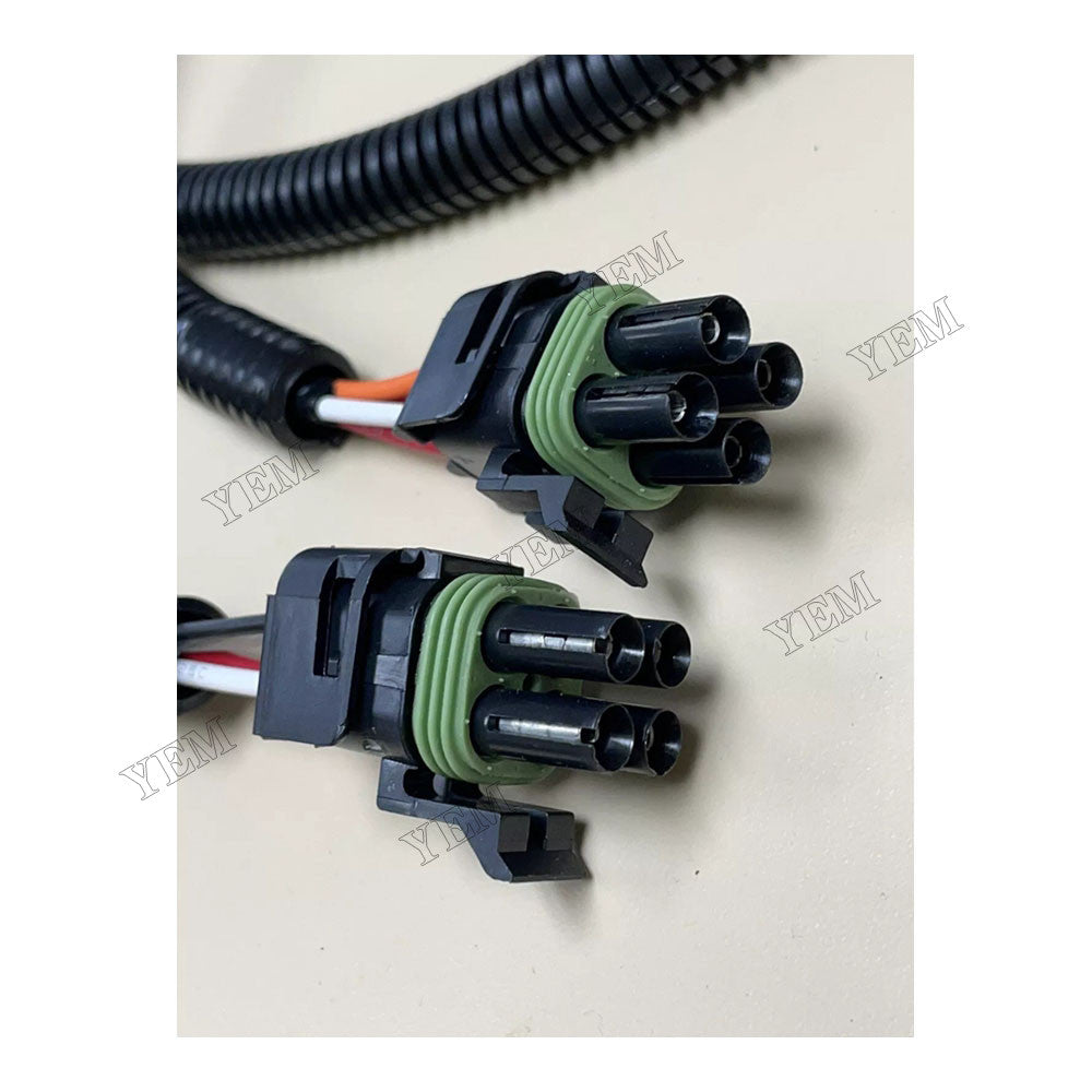 For Western Fisher SnowEX Blizzard Snow Plow 2 Plug 4 Pin Truck Side Fleet Flex Control Harness 28587 YEMPARTS