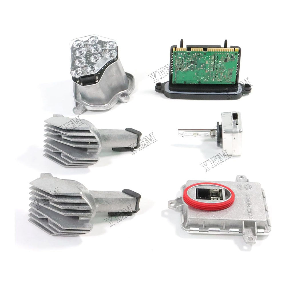 For BMW 528i 535i 550i M5 Xenon Ballast Bulb LED Module Diode Kit LH 63-11-7-271-903 63-12-7-262-731 63-12-7-262-731 For BMW