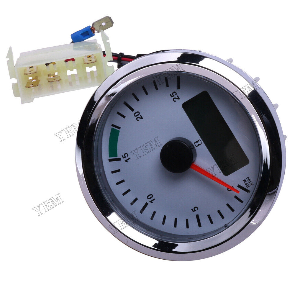 For JCB Loader 4CX444 4C 3CX 214-4 215S 217-4 Gauge Tacho Hourmeter 704/50097 For JCB