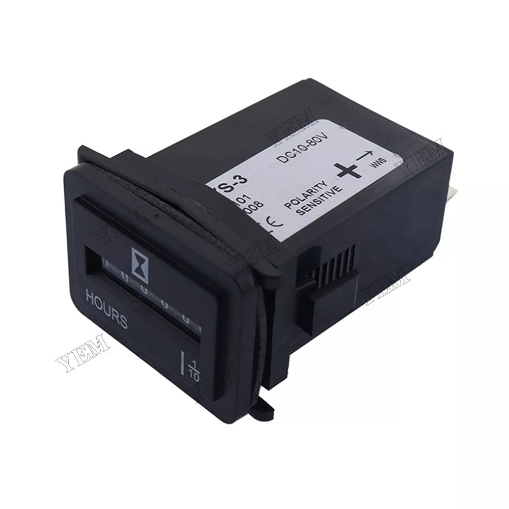For JLG 1200SJP 1350SJP 1930ES 2030ES 3246ES 600A 600AJ DC10-80V Hourmeter Gauge 2420172