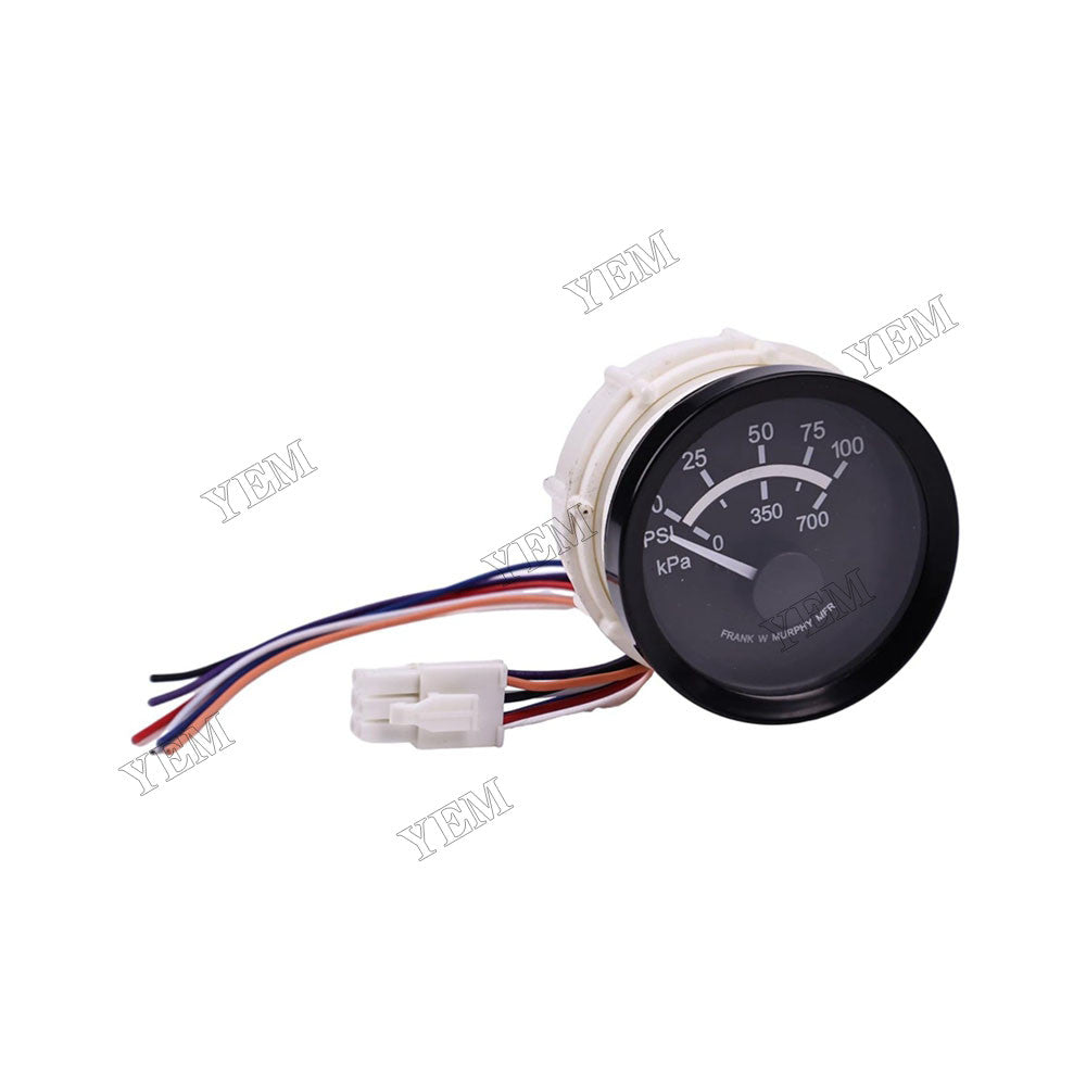 High quality Aftermarket Murphy EGS21P-100-12-A 05-70-2407 12V Electric Oil Pressure Gauge YEMPARTS
