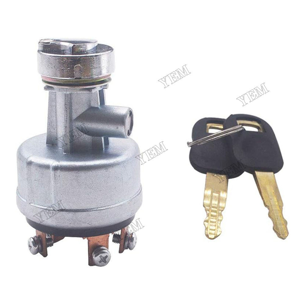 For Caterpillar CAT Excavator 307 311 312 315 317 320 Ignition Switch 6 Wires With 2 Keys 7Y-3918 For Caterpillar