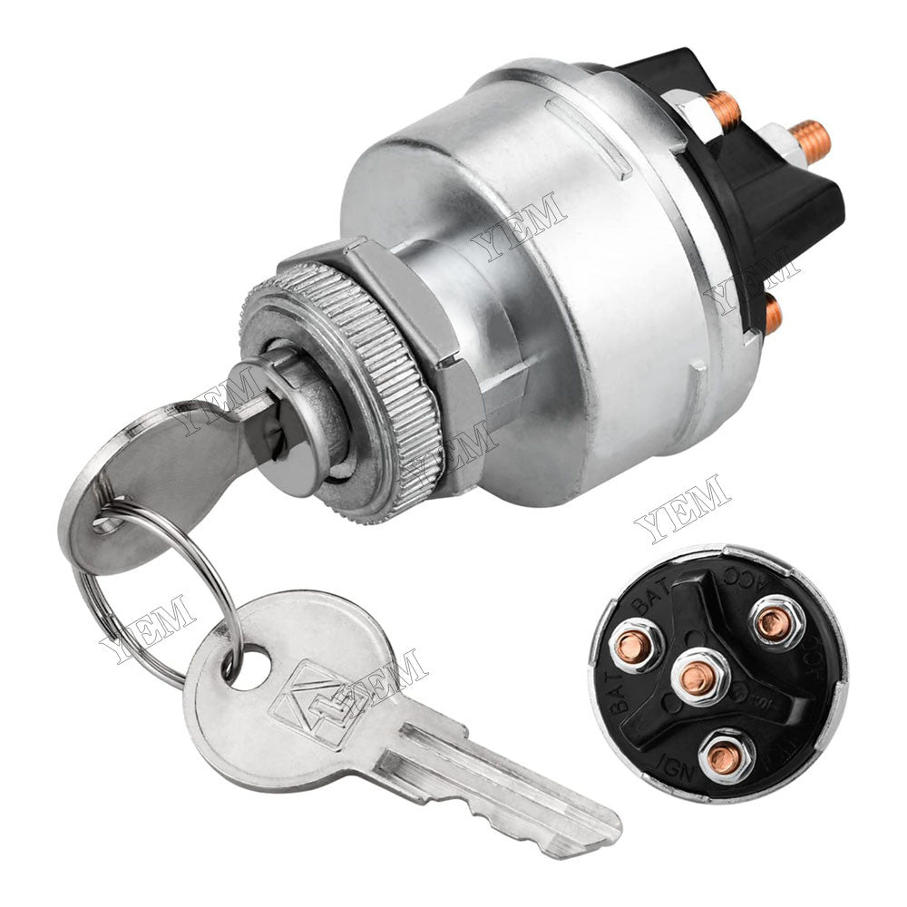For Caterpillar CAT Excavator 307 311 312 315 317 320 Ignition Switch 6 Wires With 2 Keys 7Y-3918 For Caterpillar