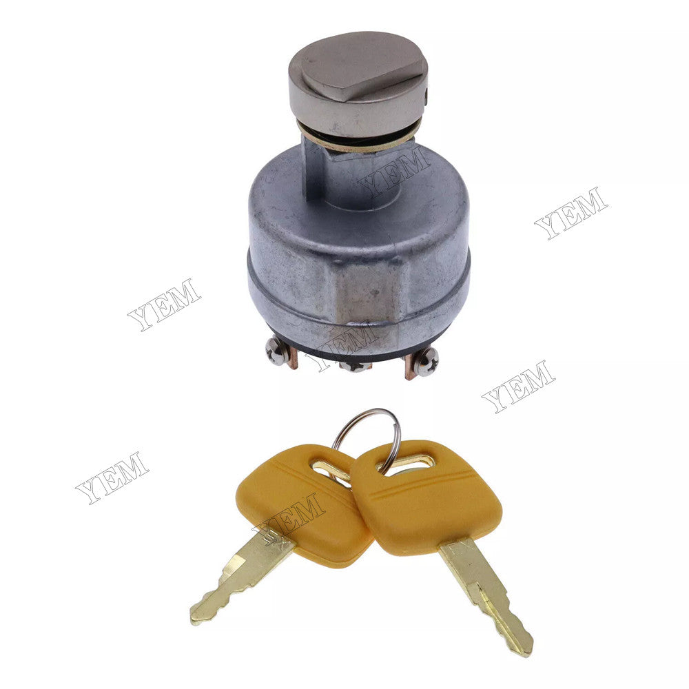 For Yanmar Engine 3TNV88F 4TNV88C 4TNV98C John Deere Excavator 30G 35G 50G 60G Ignition Switch FYD00005609 With 2 Keys