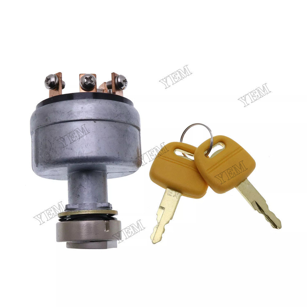 For Yanmar Engine 3TNV88F 4TNV88C 4TNV98C John Deere Excavator 30G 35G 50G 60G Ignition Switch FYD00005609 With 2 Keys For Yanmar