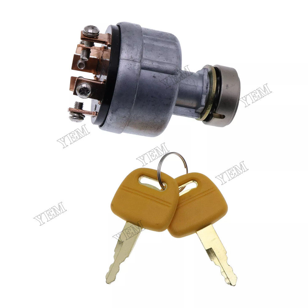 For Yanmar Engine 3TNV88F 4TNV88C 4TNV98C John Deere Excavator 30G 35G 50G 60G Ignition Switch FYD00005609 With 2 Keys For Yanmar