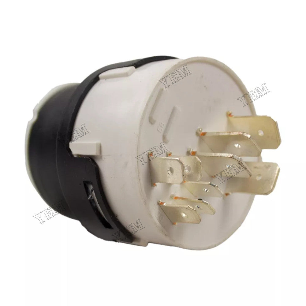 For New Holland 555E 575E 655E 675E B110 B110B B115 B115B B90B B95 B95B Ignition Switch With 2 Keys 85804674 For New Holland