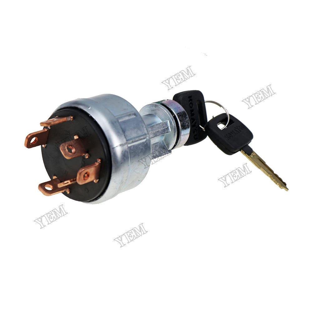 For John Deere Tractor 650 750 850 900HC 950 1050 1250 1450 1650 Ignition Starter Switch 08086-10000 With Keys