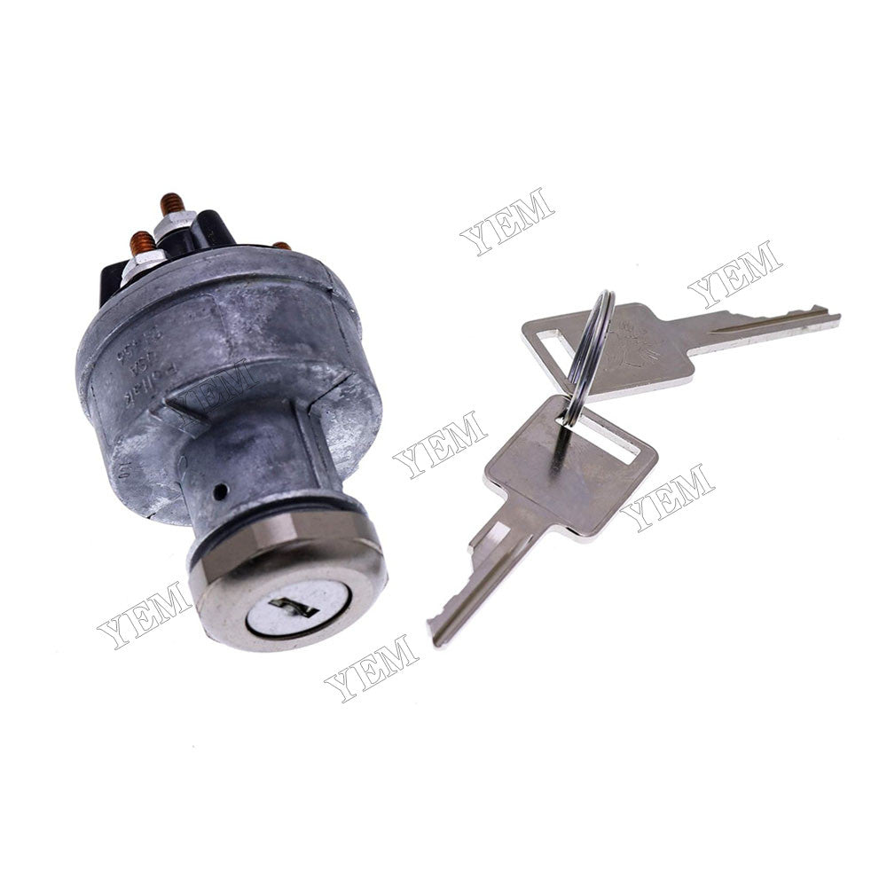 For New Holland C175 C185 C190 L120 L125 L140 L150 L160 L170 L175 L180 L185 Ignition Switch with 2 Keys 641833 For New Holland