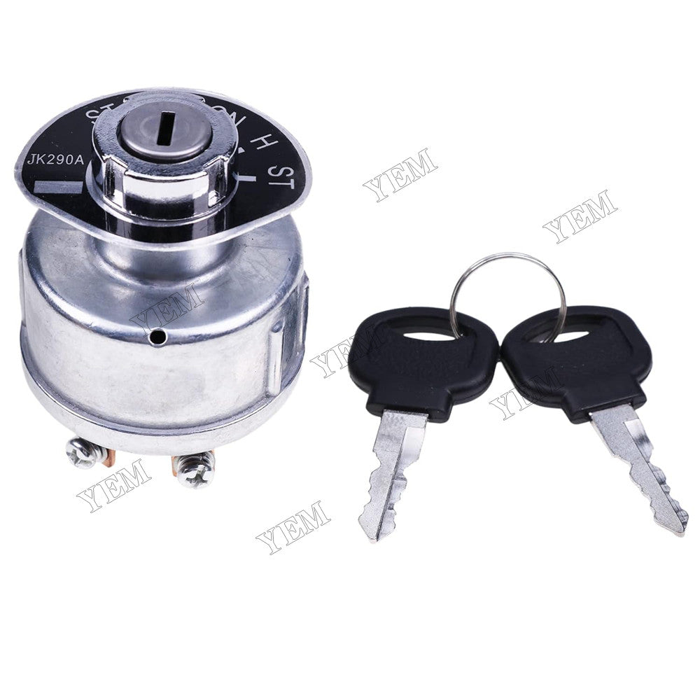For Jinma Tractor JM 184 200 204 250 254 284 304 354 404 504 554 704 Ignition Switch With 2 Keys JK290A