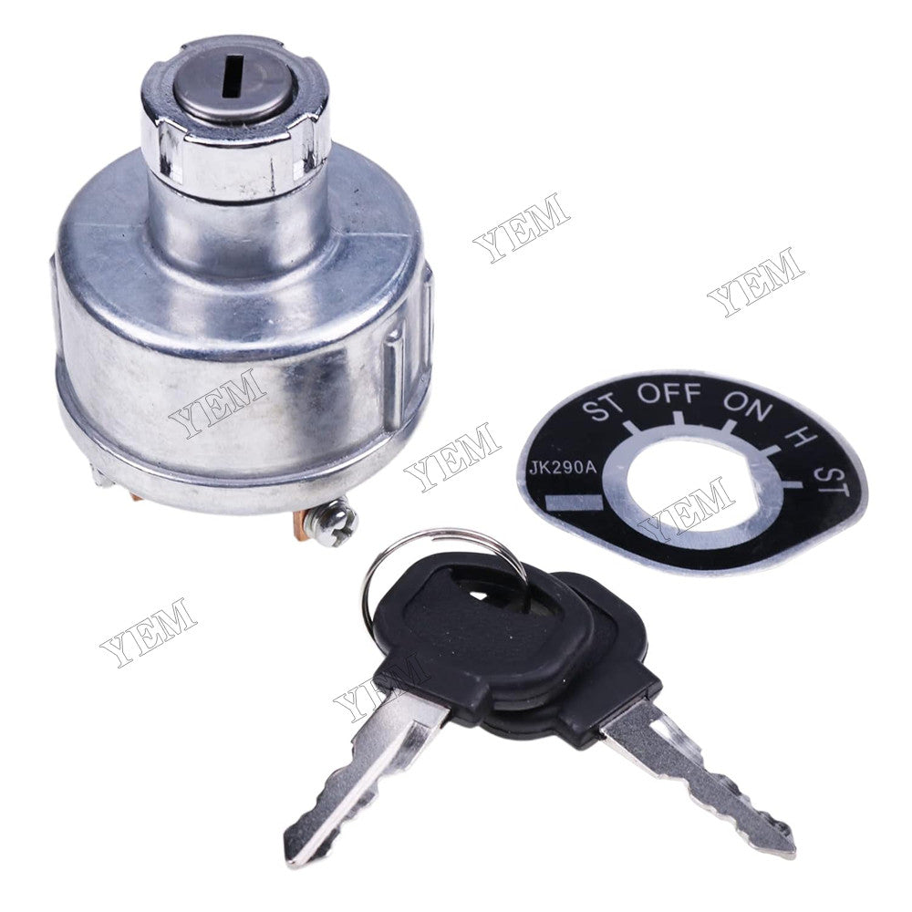 For Jinma Tractor JM 184 200 204 250 254 284 304 354 404 504 554 704 Ignition Switch With 2 Keys JK290A For Jinma