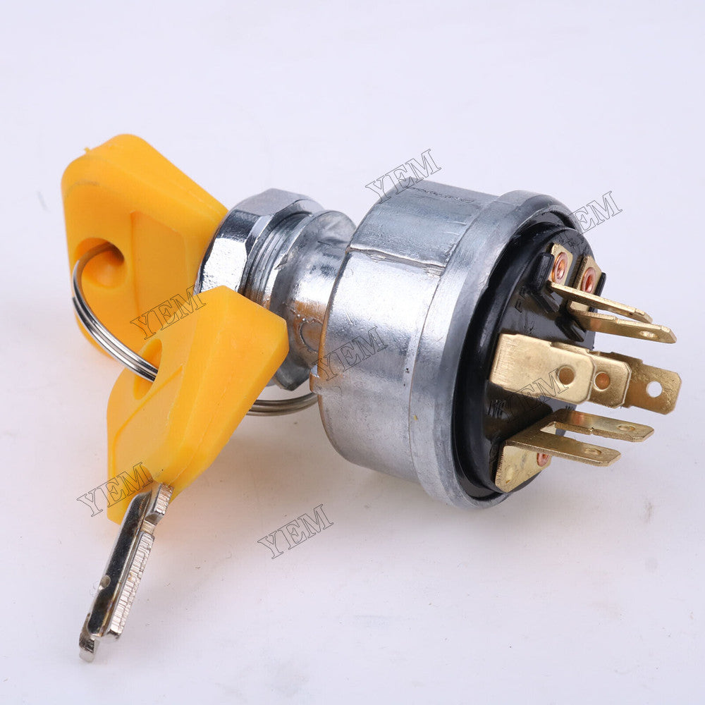 For Hyster H100XM H70XM S100XL Clark CGC20 CGC40 Forklift Ignition Switch With 2 Keys 2035830 1492154 379902 2782017 2368655 7004147