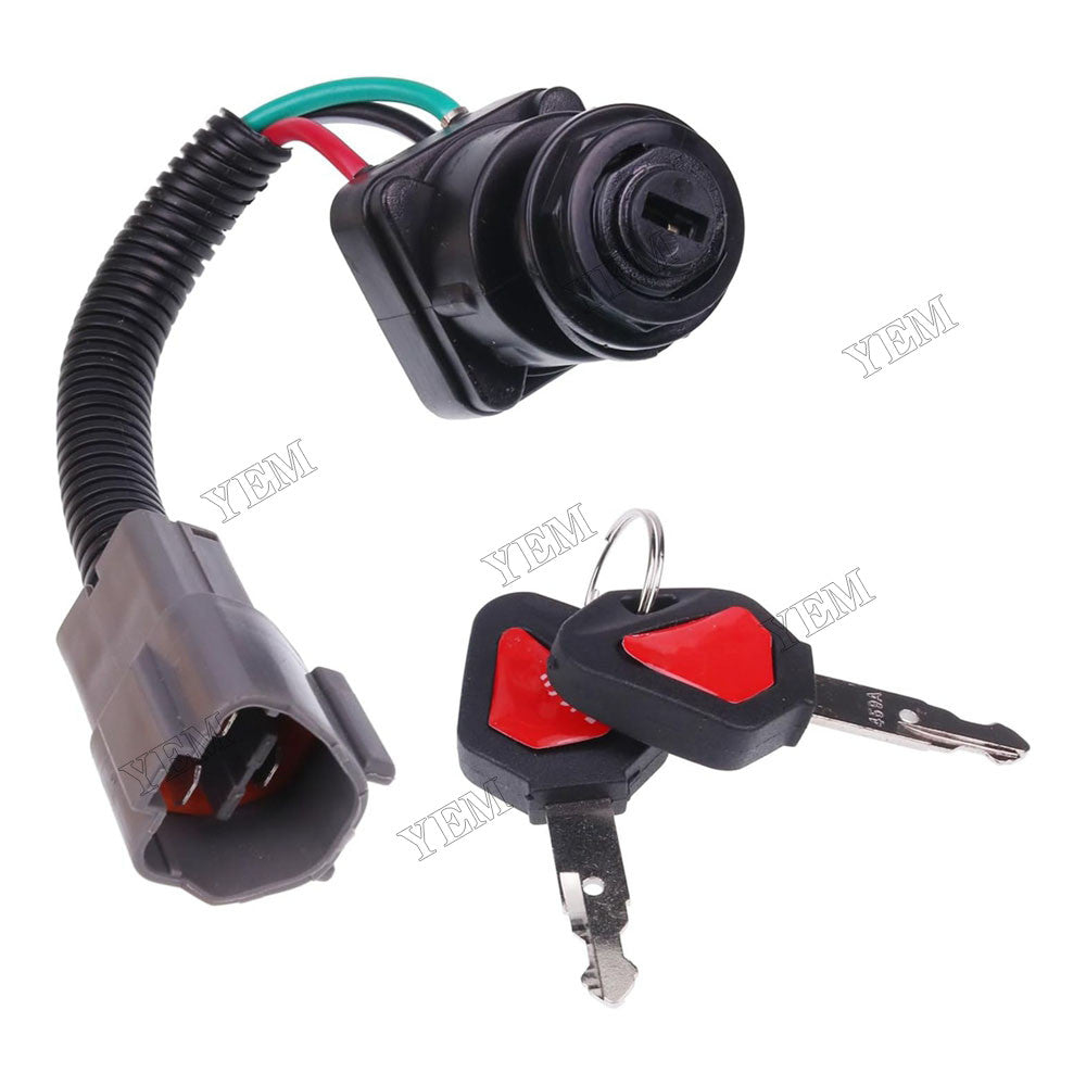 For Kubota Backhoe Loader L39 L45 L47 L48 M59 M62 Starter Switch with Keys 32771-31822