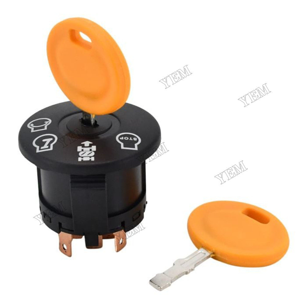 For John Deere Tractor D170 G110 L100 L105 L110 L111 L118 X105 X115R X125 X135R 7-Terminal Ignition Switch GY20074 For John Deere