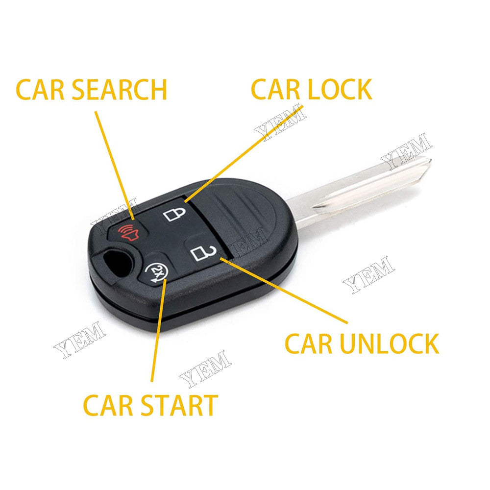 For Ford Truck F-150 2011-2014 F-250 F-350 2011-2016 Remote Start Switch Kit With 2 Keys BC3Z-19G364-A For Ford