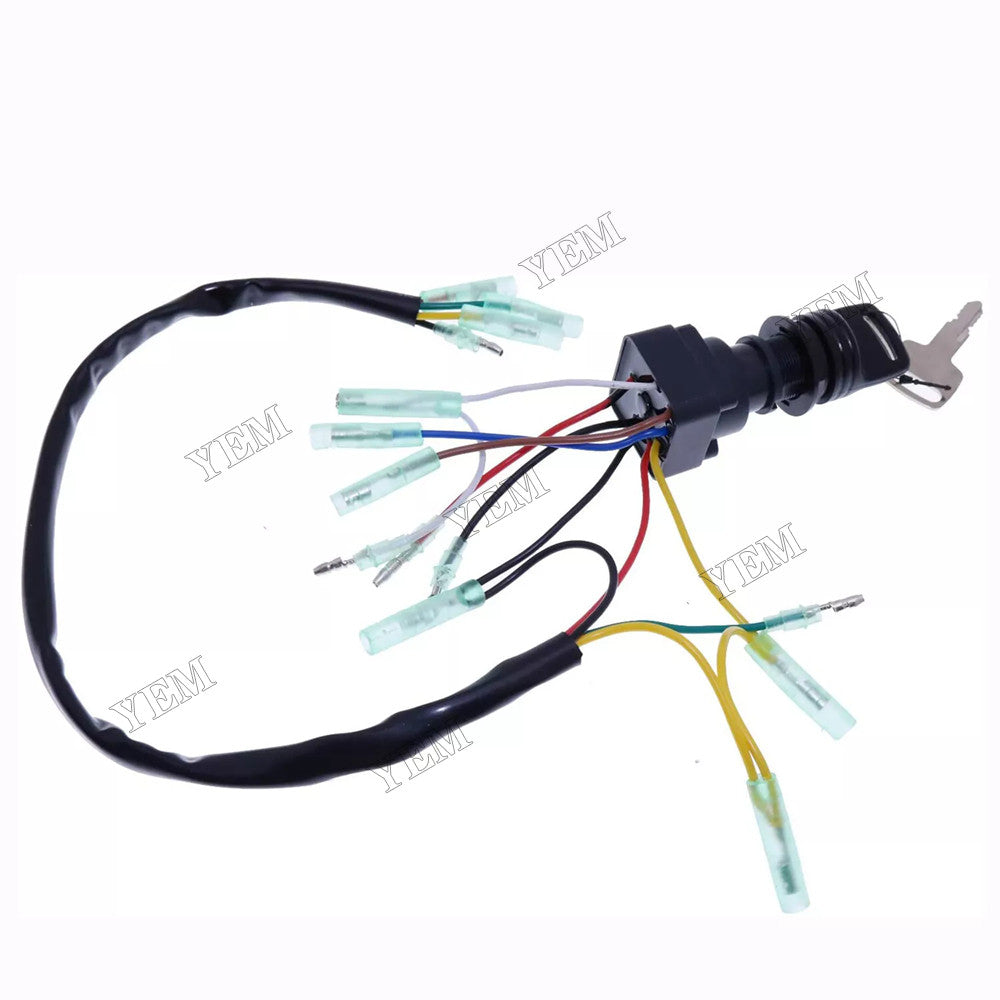 For Yamaha Outboard Motor Push to Choke 703825104300 703-82510-43-00 Sierra MP51040 Ignition Switch & Key Set