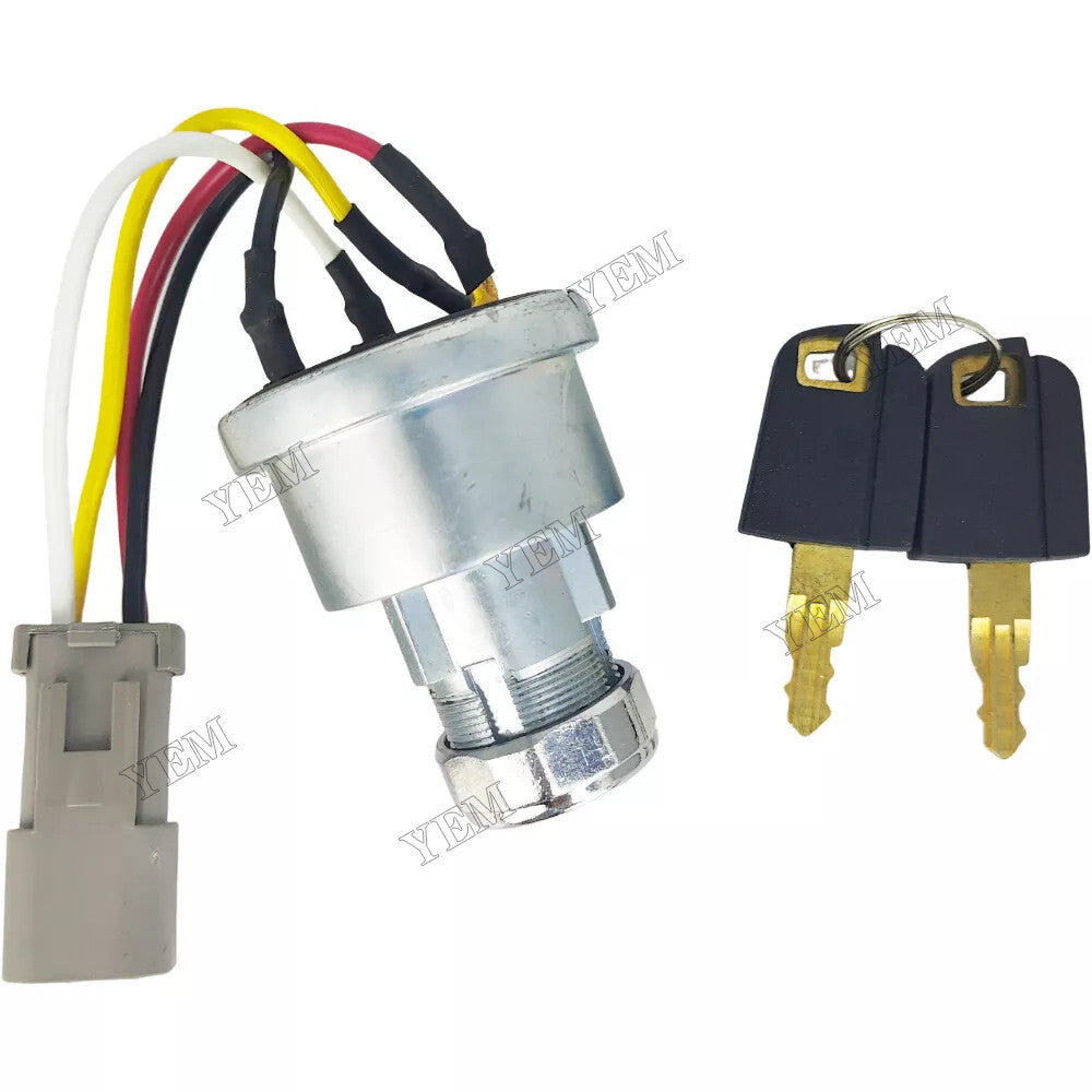 For Caterpillar CAT 725 730 735 740 414E 416E 420D 422E Start Switch Assembly 110-7887 With 2 Keys For Caterpillar