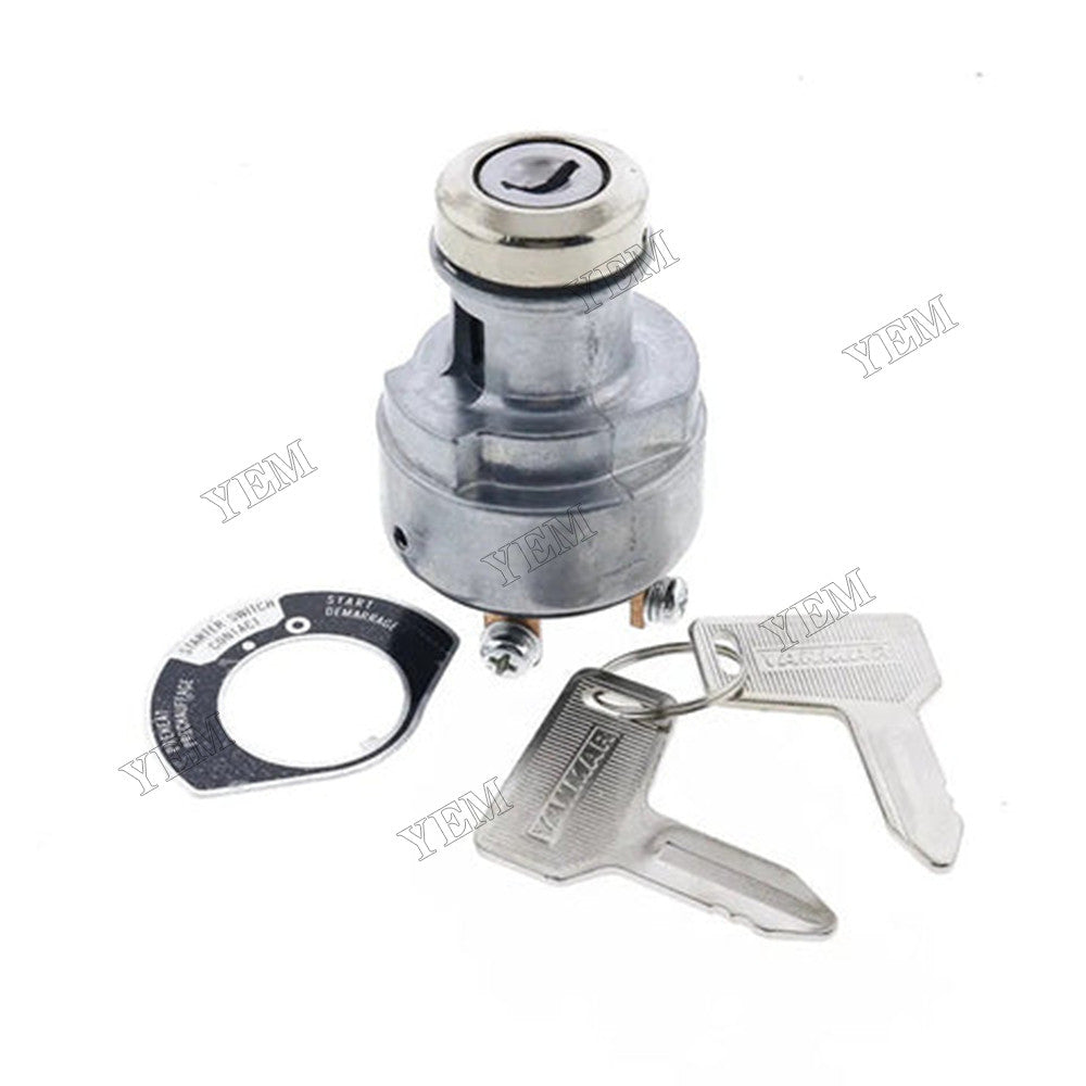 For Komatsu PC40FR-1 PC50FR-1 Excavator Stater Switch YM933110-00200 With 301 Keys For Komatsu