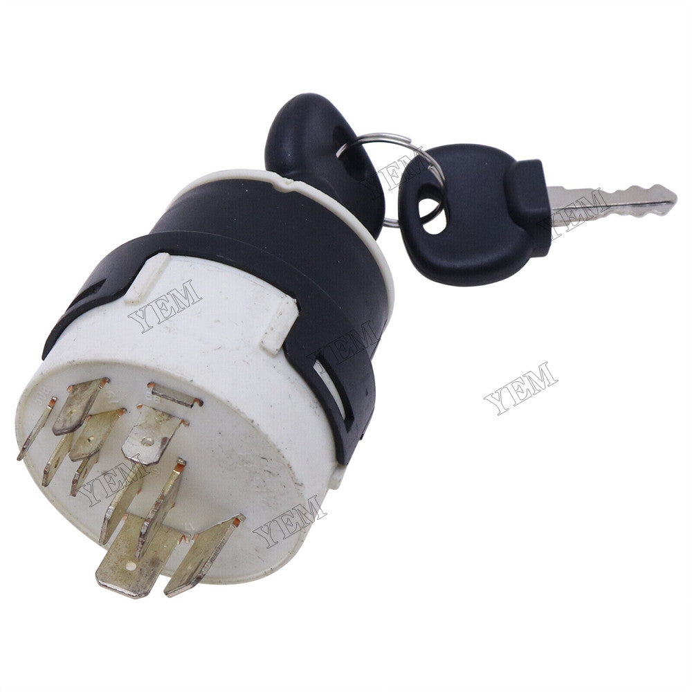 For CASE 4230 4240 440 485 495 5120 5130 220B 170C Ignition Start Switch With Key 1533738C1 1987424C1 For Case