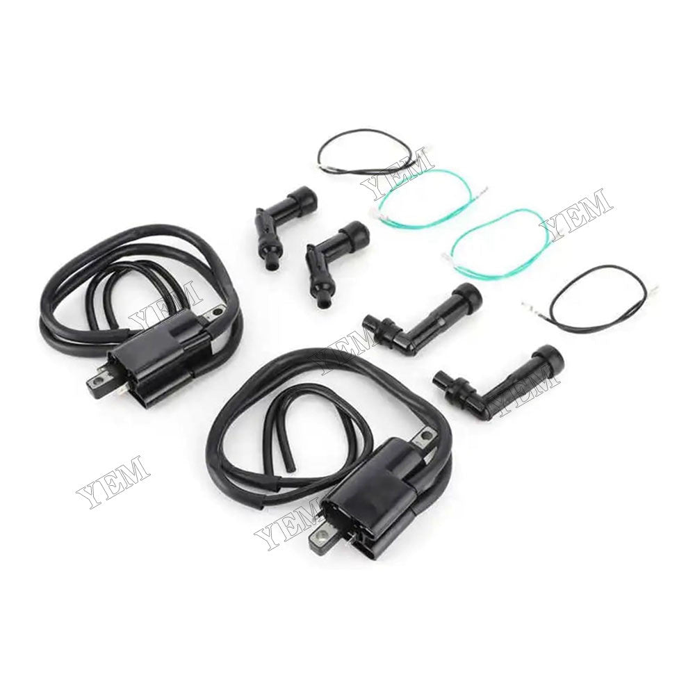 For Honda Motorcycle CB350F CB400F CB500 Ignition Coils and NGK Spark Plug Caps Set 30510-333-013 For Honda