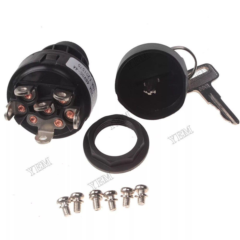 For JLG 1230ES 1250AJP 1930ES 1932RS 2030ES 2032ES 2630ES Ignition Switch 4360470 With Two Keys For JLG