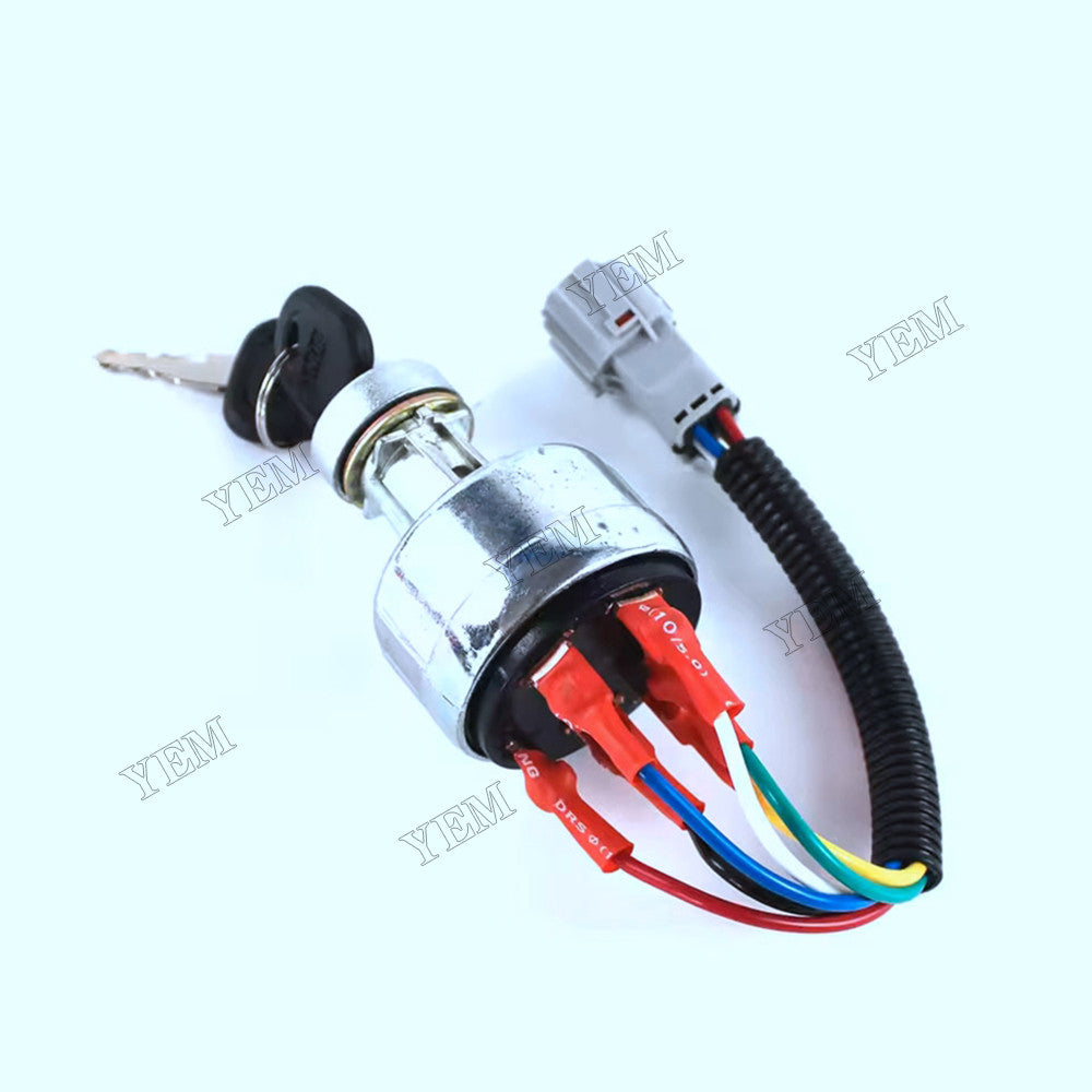 For CASE 1221E Hyundai HL730-7 HL730-7A HL730TM-7 HL730TM-7A Starter Ignition Switch 21N4-10400