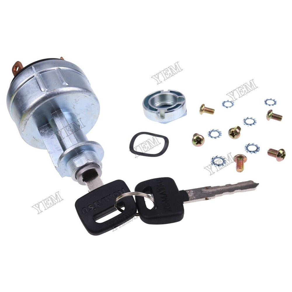 For Komatsu Excavator PC35MR-1 PC50UU-2 PC100L-6 PC120-6Z PC200-6Z Ignition Switch 20Y-06-24680 For Komatsu