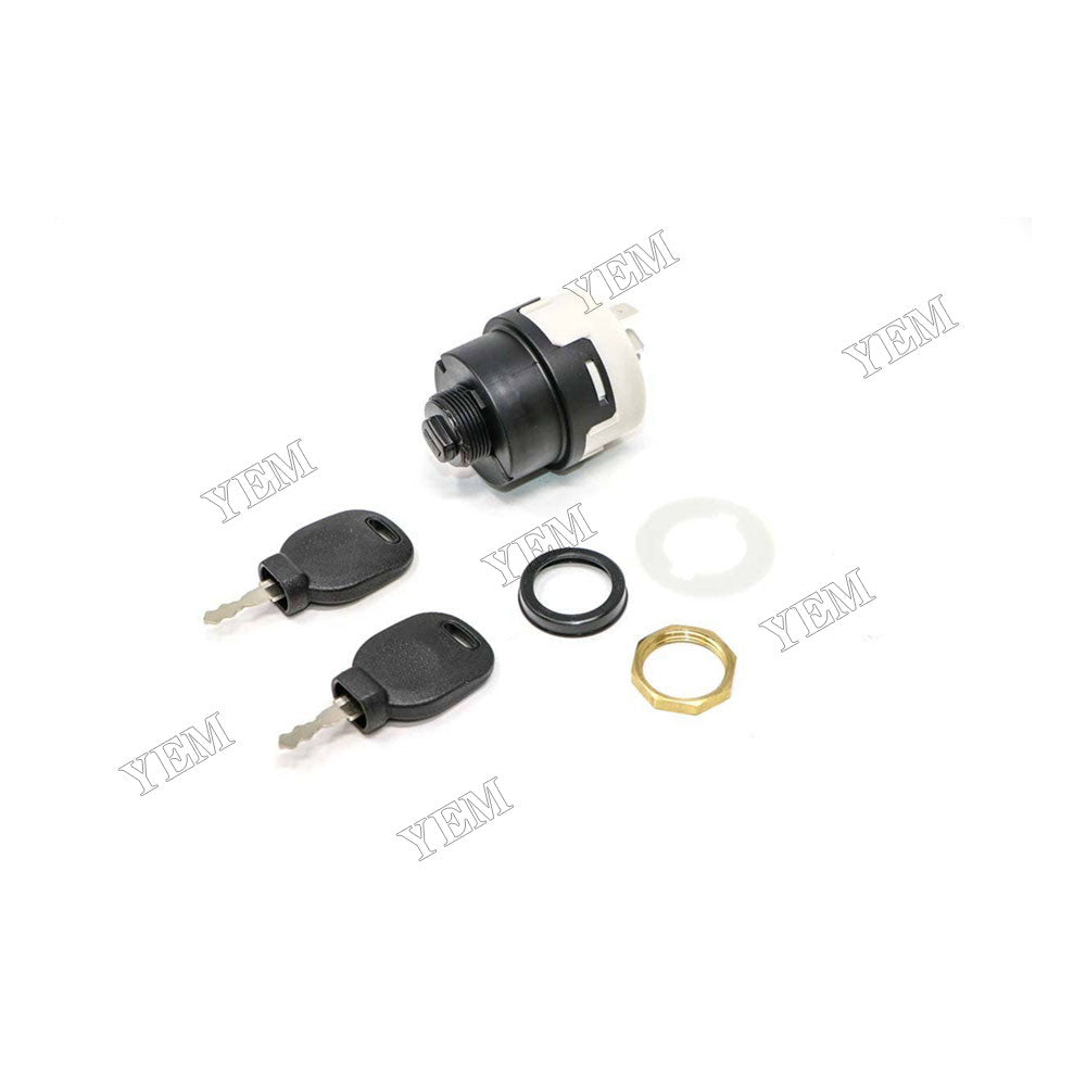 For Bobcat Backhoe Loader B200 B250 BL275 B100 BL570 BL575 BL470 BL475 B300 BL370 BL375 Ignition Switch With 2 Keys 6961636