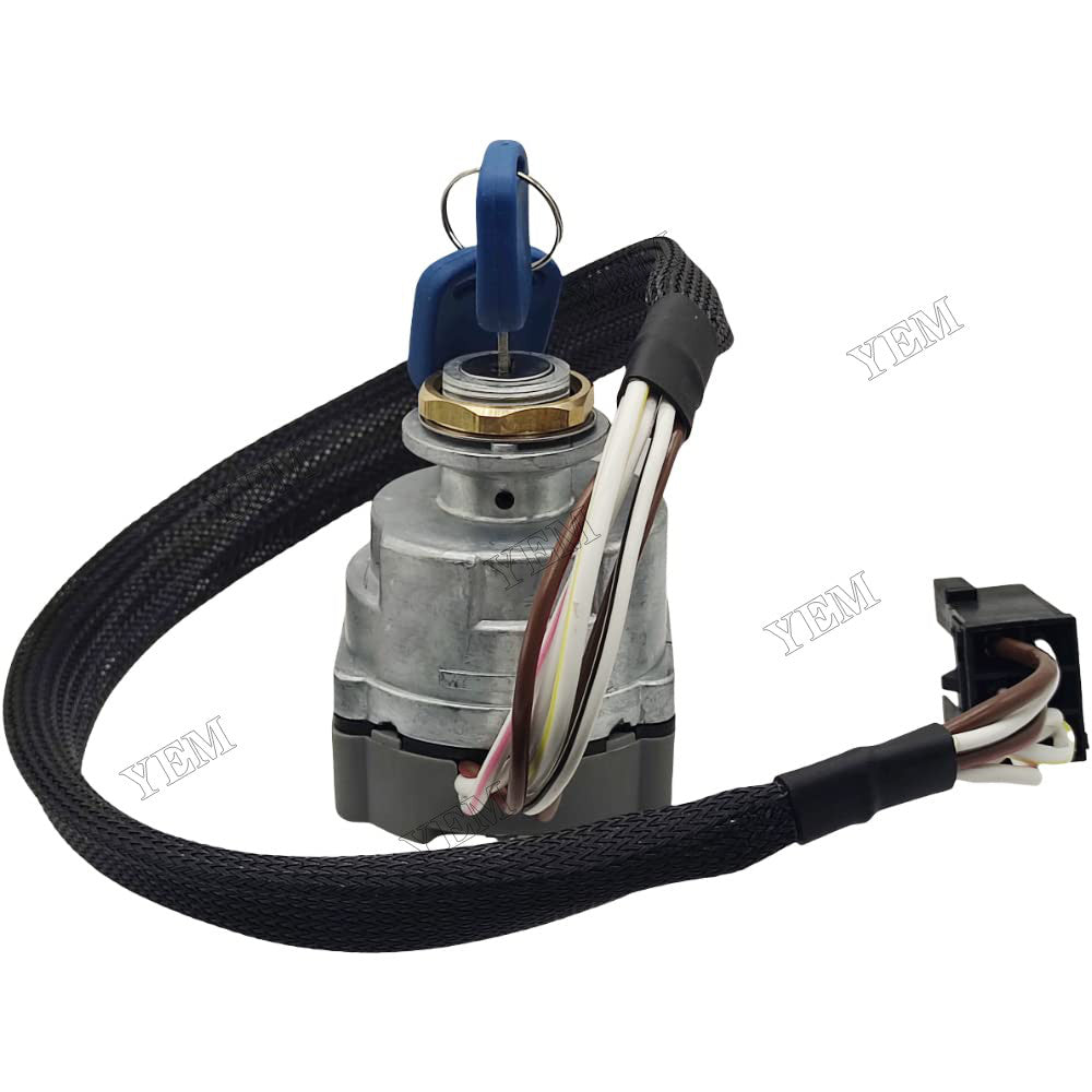 For CASE MAXXUM 100 110 115 120 125 130 135 140 145 150 Tractor Ignition Switch with Key 87561528 For Case