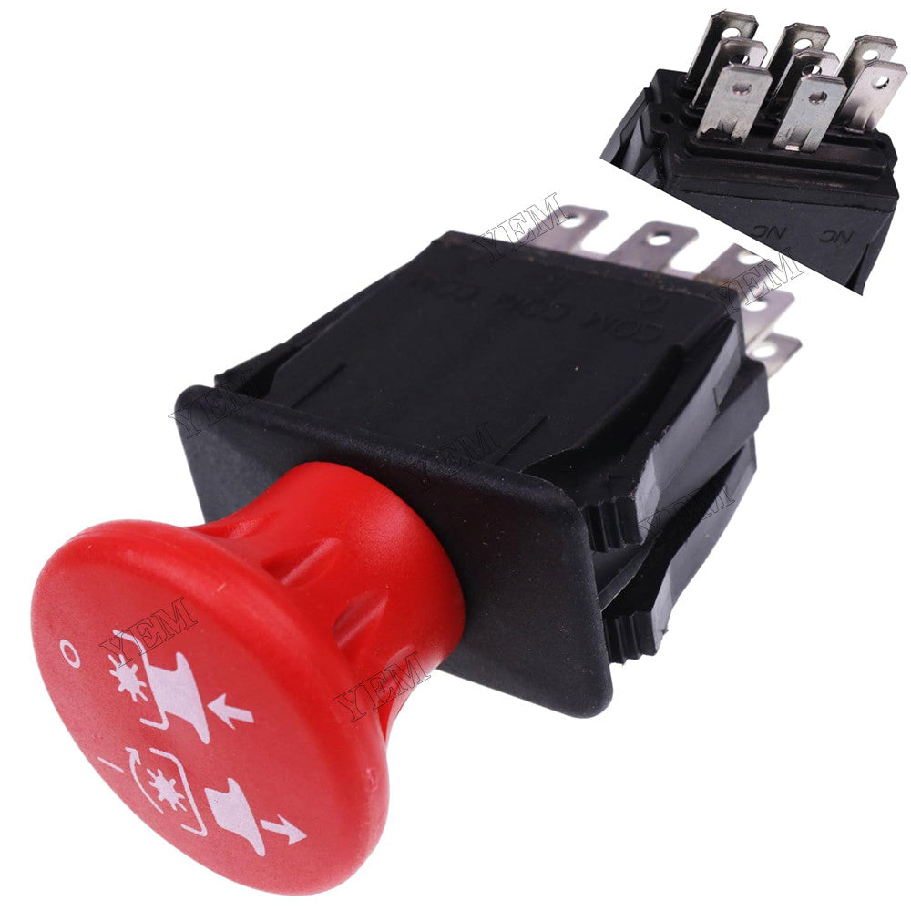 For Hustler Super Z 52 60 72 2002-2007 ZR7 Mini Z X One Z4 FasTrak Raptor Sport TrimStar Z Series Blade Clutch PTO Switch 771476 776476 For Hustler