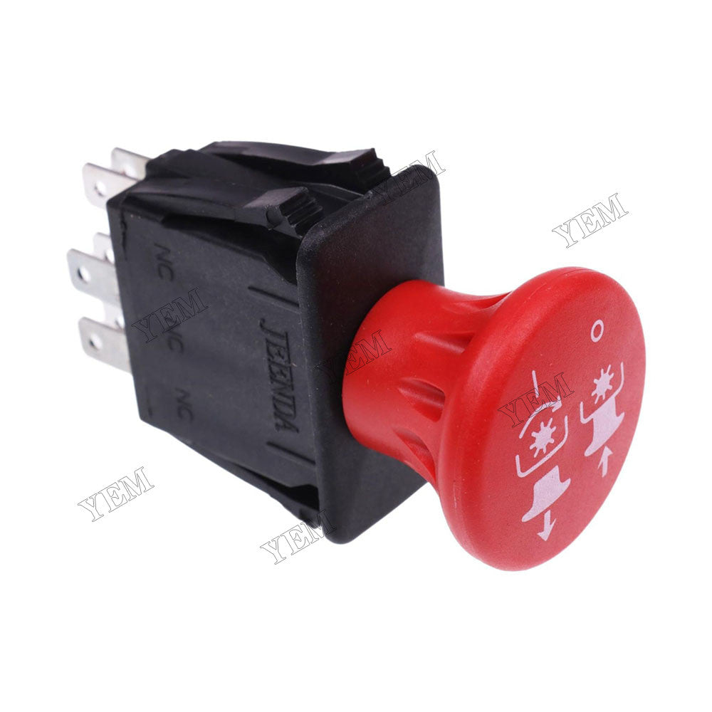 For Hustler Super Z 52 60 72 2002-2007 ZR7 Mini Z X One Z4 FasTrak Raptor Sport TrimStar Z Series Blade Clutch PTO Switch 771476 776476 For Hustler