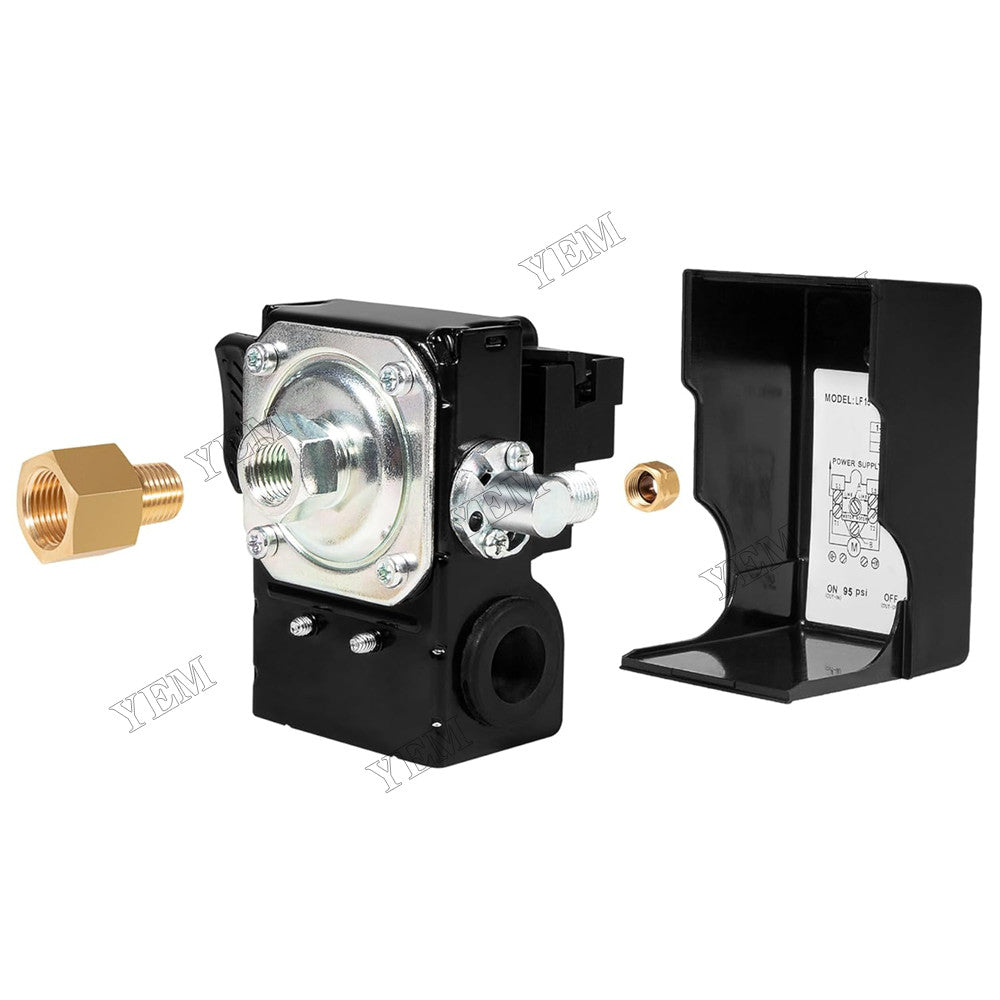 For Ingersoll Rand Air Compressor SS3 SS5 3/8 95-125 Psi 1 Port Pressure Switch 23474661-C For Ingersoll Rand